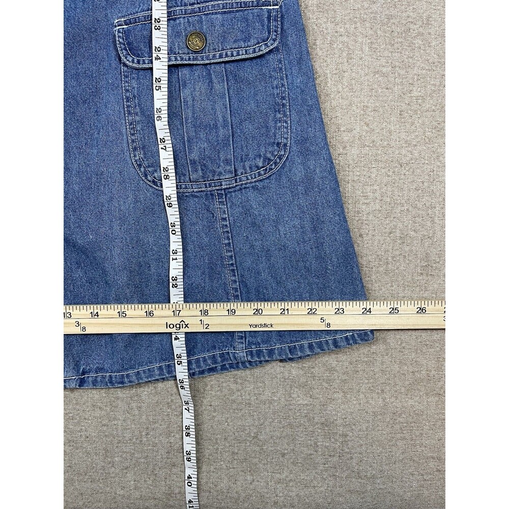 Rafaella Jeans Vintage Denim Jean Dress Women’s Size M Medium Farm - Picture 6 of 10